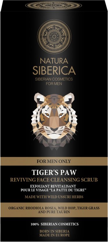 Natura Siberica Tiger's Paw Reviving Face Cleansing Scrub