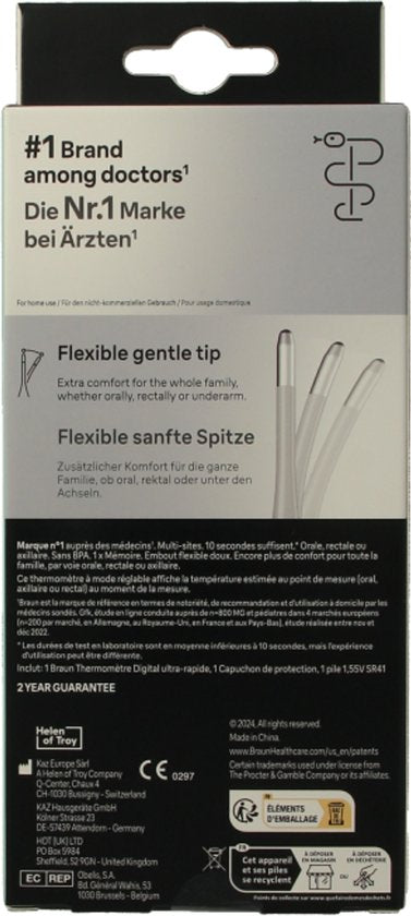 Braun PRT1000 - Lichaamsthermometer