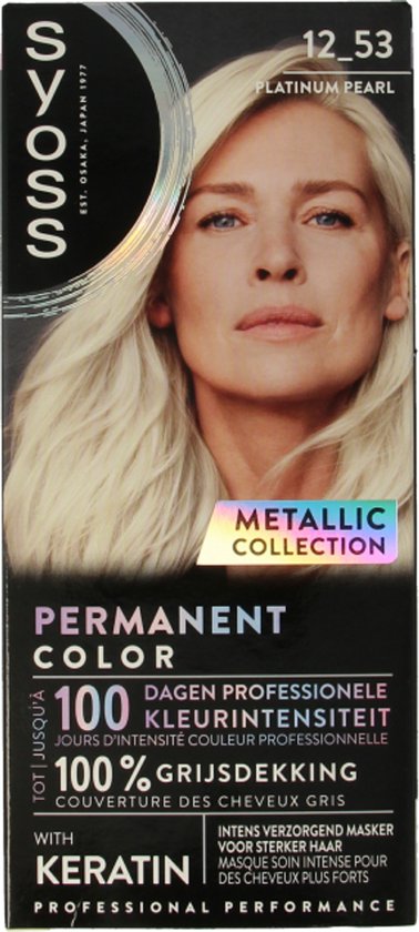 Syoss Baseline Haarverf 12-53 PLATINUM PEARL