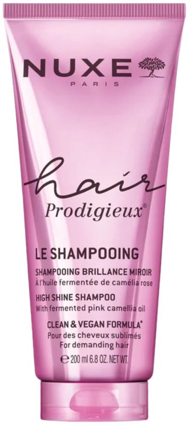 Nuxe Hair Prodigieux High Shine Shampoo - Met gefermenteerde roze camelia olie - 200ml