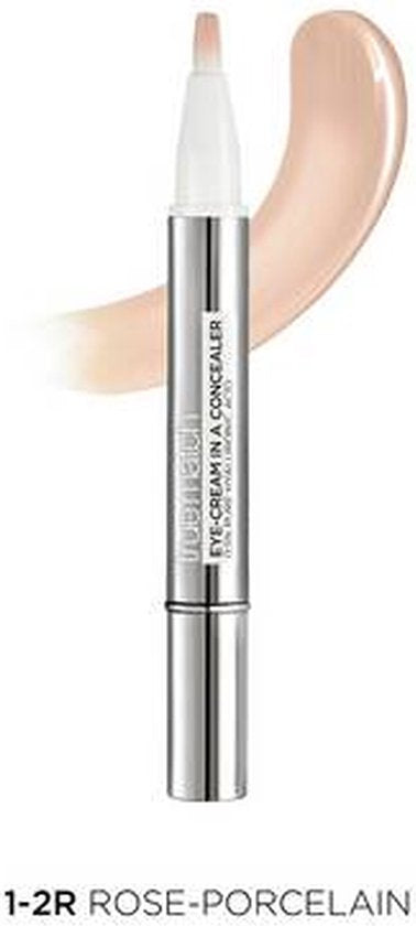 L’Oréal Paris True Match Eye-Cream In a Concealer Verrijkt met Hyaluronzuur - 1-2R Rose Porcelain