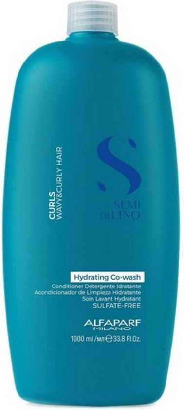 Conditioner voor Gedefinieerde Krullen Alfaparf Milano Semi Di Lino Curls Co-Wash (1000 ml)
