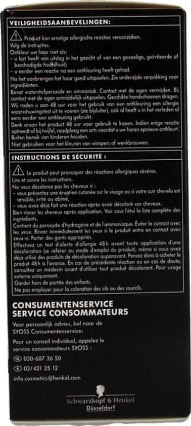 SYOSS Color baseline Lighteners 13-0 Ultra Plus Lightener Haarverf - 1 stuk