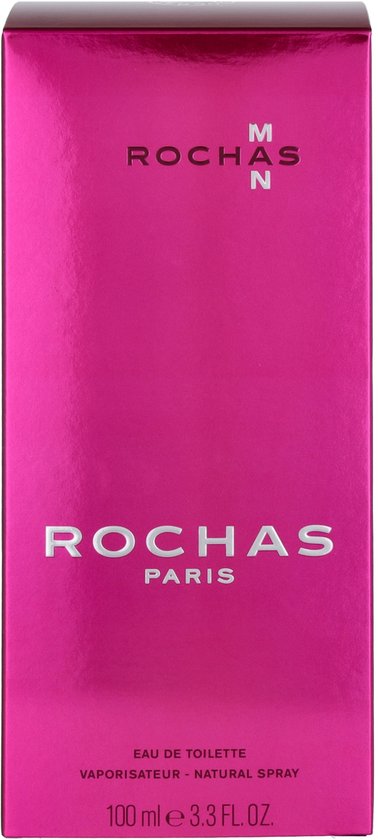 Rochas 100 ml - Eau de Toilette - Herenparfum