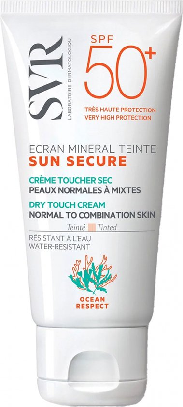 Svr Sun Secure Gekleur.miner.norm.huid Spf50+ 60ml