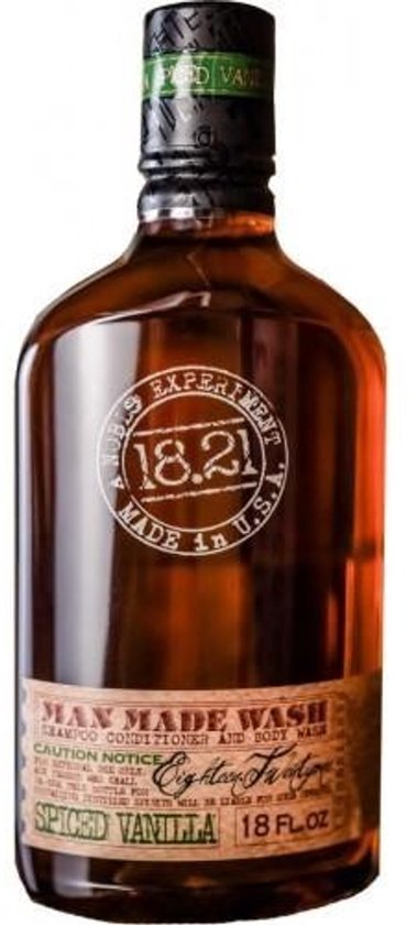 18.21 Man Made - Wash Vanilla - 530 ml