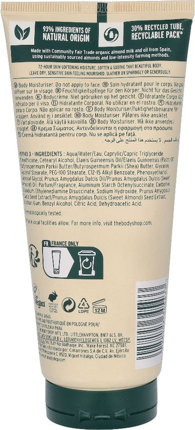 The Body Shop Almond Milk Body Lotion - 200ml