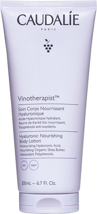 Caudalie Lichaam Vinotherapist Voedende Lichaamsverzorging met Hyaluronzuur Melk 200ml