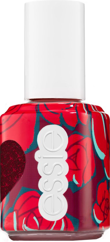 Essie Valentijnscollectie Glinsterende Nagellak - 603 Roses Are Red - Rood - 13,5 ml