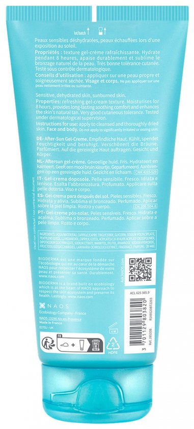 Bioderma Photoderm After Sun Zklidnující Gel-krém Po Opalování 200 Ml