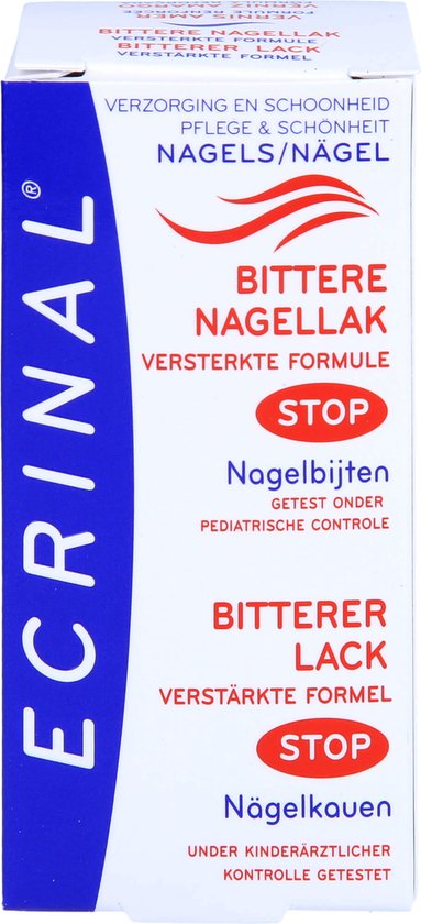ECRINAL Bitter-Nagellack gegen Nägelkauen, 10 ml Lösung