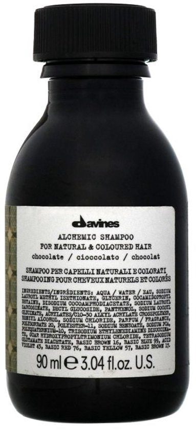 Niet-permanente Kleurshampoo Davines Alchemic Chocolate 250 ml