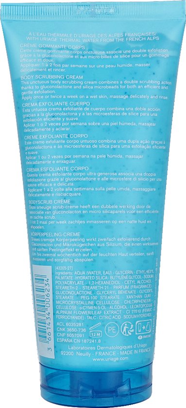 Lichaam Exfoliator Uriage (200 ml)