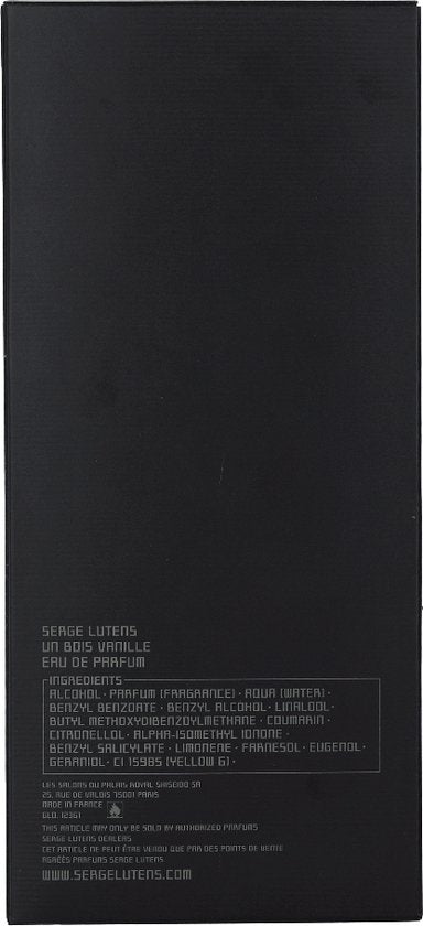 Serge Lutens Un Bois Vanille Eau de Parfum Spray 100 ml