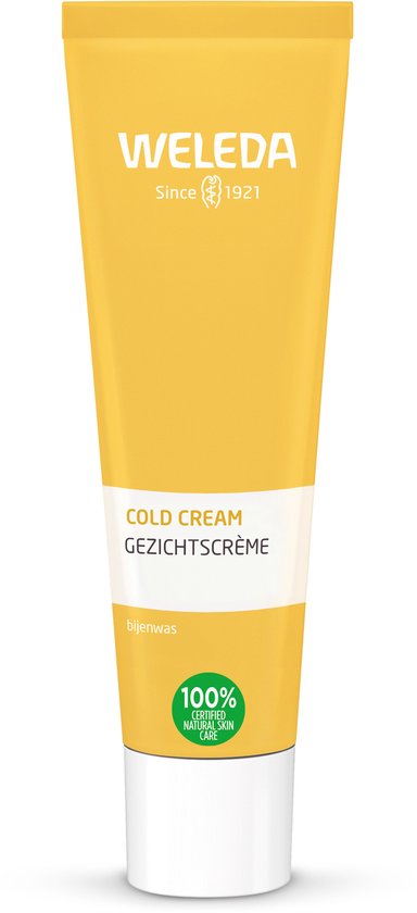 WELEDA Cold Cream Gezichtscrème 30 ML - Intensieve Bescherming en Voeding voor Droge en Zeer Droge Huid | Met Bijenwas & Amandelolie