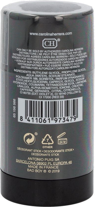 Deodorant Stick Bad Boy Carolina Herrera (75 g)