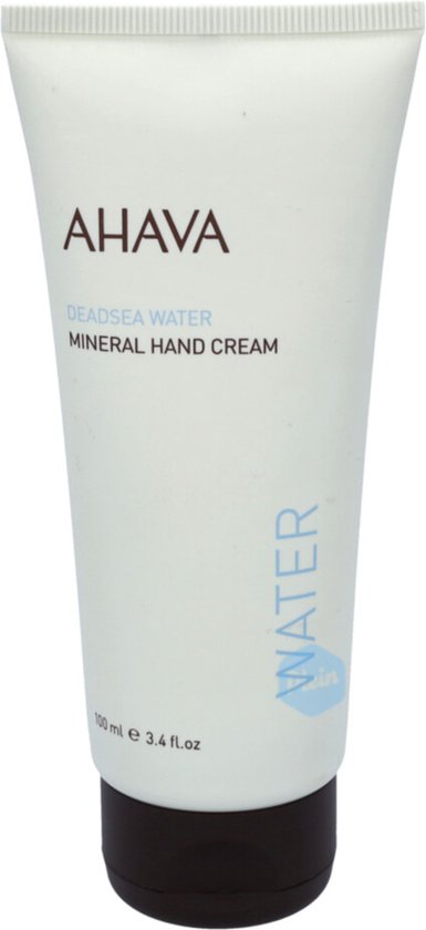 AHAVA Mineraal handcrème – Zorgt voor gladde en soepele handen – Verzacht en kalmeert de huid – Anti Uitdroging – VEGAN – Alcohol- en parabenenvrij – 100ml