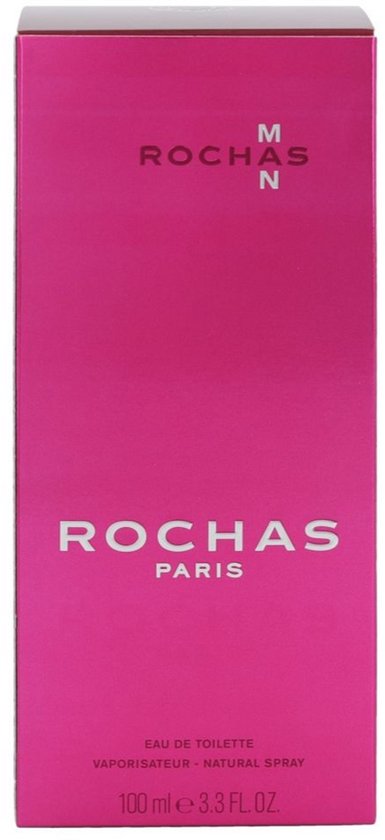 Rochas 100 ml - Eau de Toilette - Herenparfum