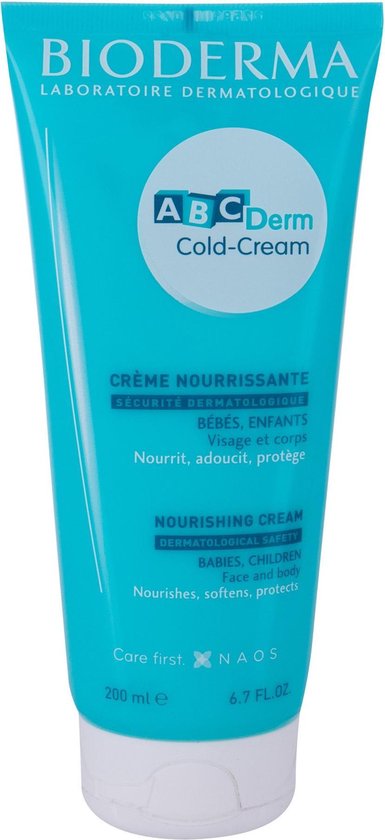 Bioderma Abcderm Cold Cream Body Cream - Voor baby's en kinderen - 200 ml