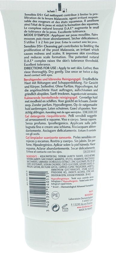 Bioderma - Sensibio DS+ Gel 200 ml