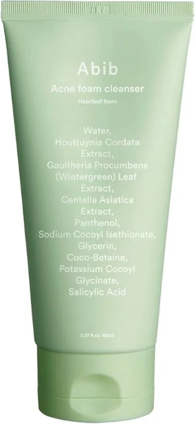 Abib - Acne Foam Cleanser Heartleaf Foam - 150 ml