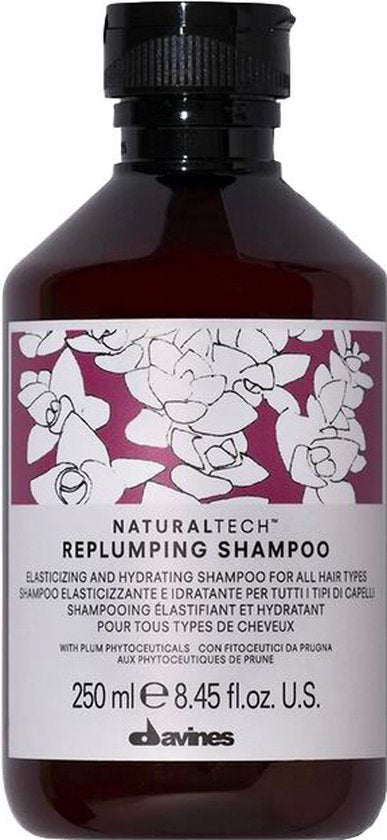 Davines Replumping Shampoo - 250 ml- Normale shampoo - Voor Alle haartypes -
