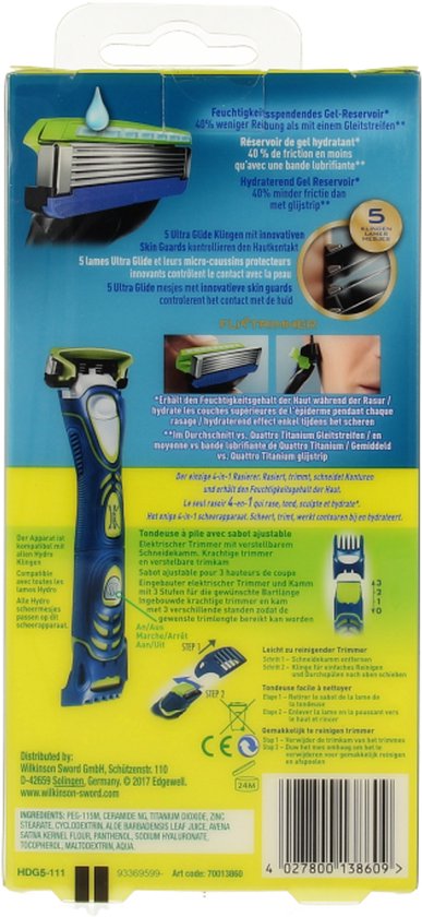 Wilkinson Hydro Razor 5 Groomer razor Provit B5