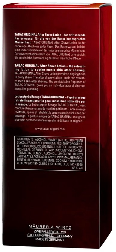 Tabac Original Aftershave Lotion - 300 ml
