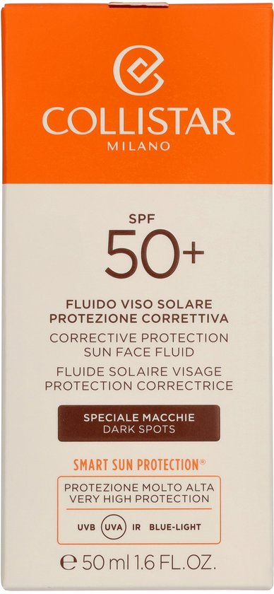 Collistar Sun Care 50ml Zonnefluïde Alle huidtypes | SPF 50+