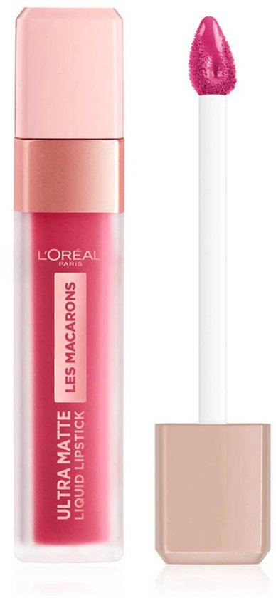 L’Oréal Paris Les Macarons Langhoudende Matte Lipstick - 820 Praline De Paris - Roze - 6,7 ml