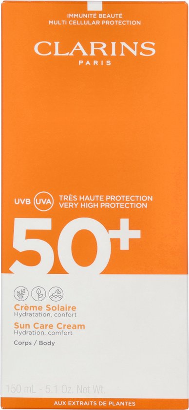 Clarins Sun Care Body Cream SPF50 - Zonnebrand - 150 ml