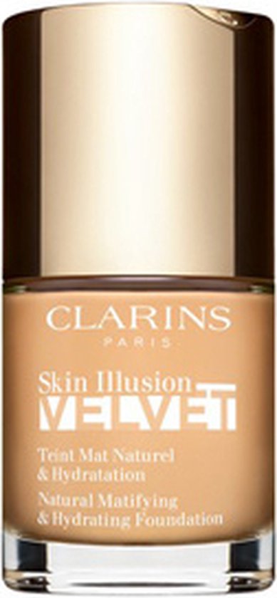 Clarins Foundation Skin Illusion Velvet Natural Matifying & Hydrating Foundation 108.5W Cashew