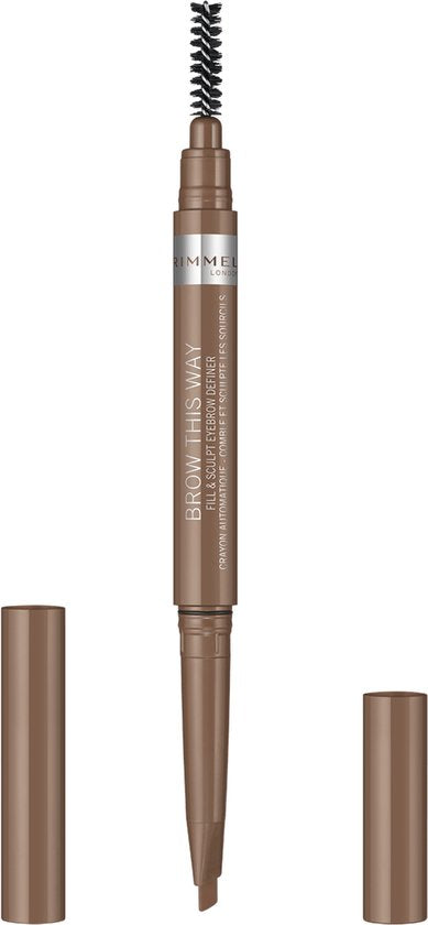 Rimmel Brow This Way Fill & Sculpt Wenkbrauwpotlood - 001 Blonde