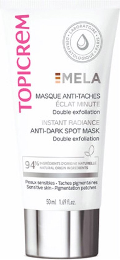 Topicrem Face Care Masker Mela Anti-Dark Spot Instant Radiance Mask 50ml