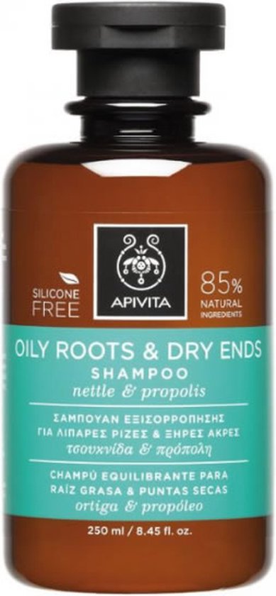 Apivita Oily Roots Dry Ends Shampoo