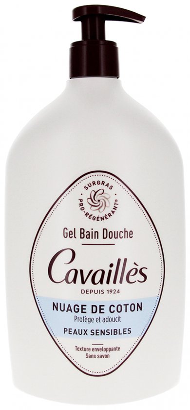 Roge Cavailles Gel Bad Douche Overvet Katoenbl. 1l