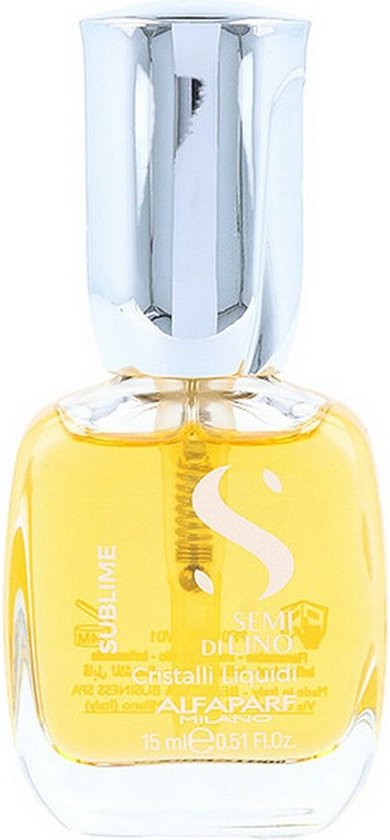 Alfaparf Milano - Semi Di Lino Sublime Cristal Liquid The Original -haar olie 30ml