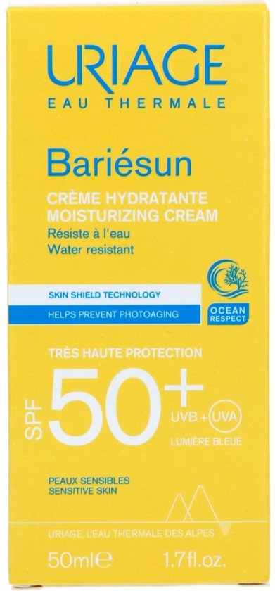 Uriage Bariesun Moisturizing Cream Water Resistant SPF50+