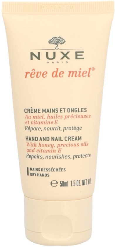 Nuxe Rêve de Miel Hand and Nail Cream Hand- en Nagelcrème - 50 ml