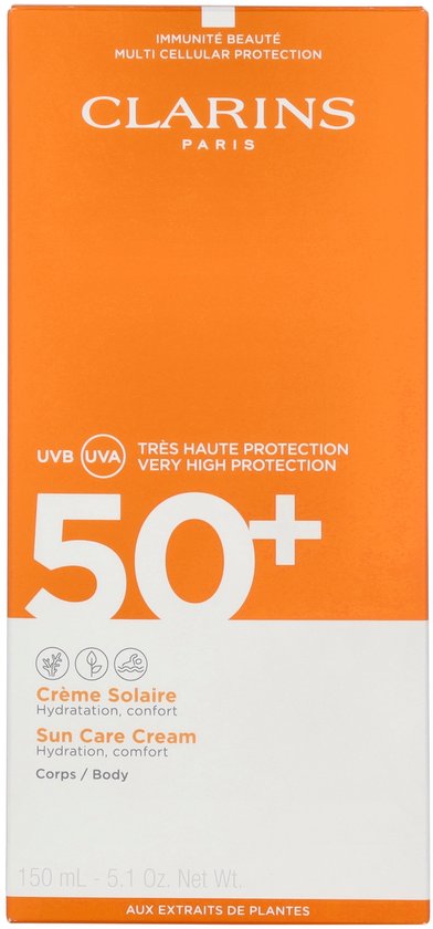 Clarins Sun Care Body Cream SPF50 - Zonnebrand - 150 ml