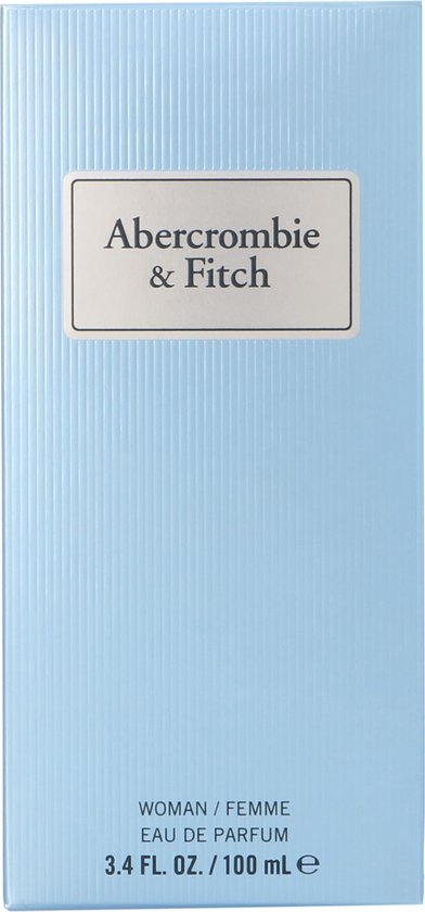Abercrombie and Fitch - First Instinct Blue for Her - Eau De Parfum - 100 ml