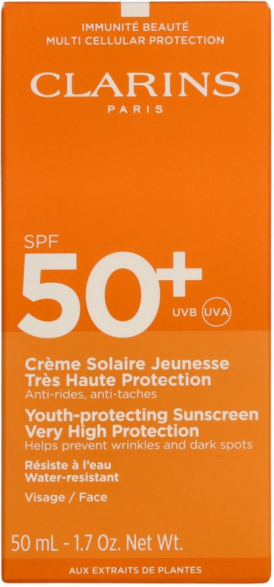 Clarins Sun Care Cream Zonnecrème 50 ml | SPF 50+ |