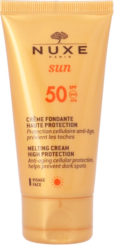 Nuxe Sun Melting Cream High Protection Zonnecrème SPF50 - Zonnebrand - 50 ml
