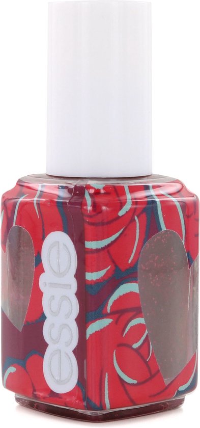 Essie Valentijnscollectie Glinsterende Nagellak - 603 Roses Are Red - Rood - 13,5 ml