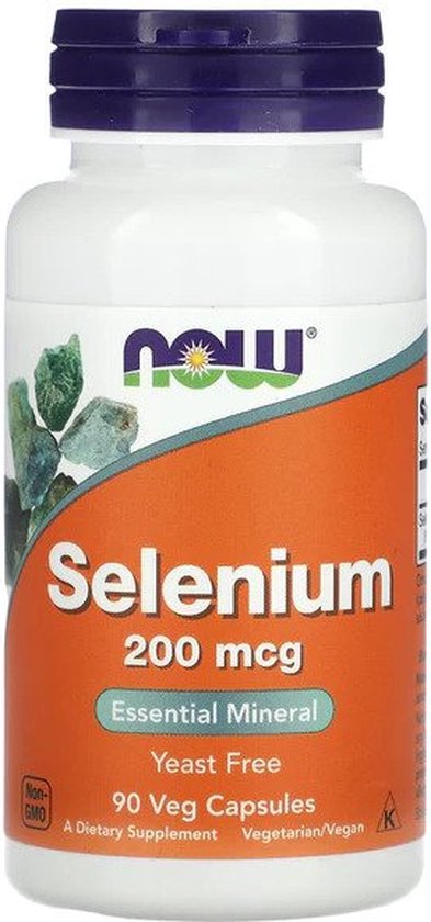 Vitaminen - Selenium 200mcg 90 Capsules - Now