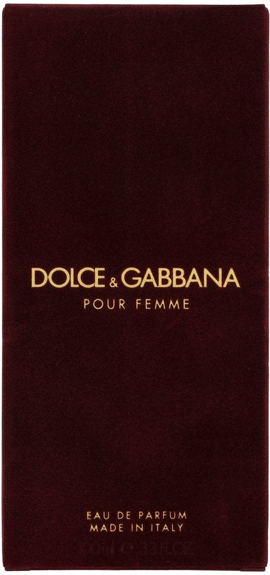 Dolce & Gabbana Pour Femme Eau de parfum spray 100 ml
