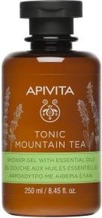 Apivita Mountain Tea Shower Gel