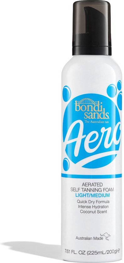 Zelfbruinende Bodylotion Aero Light Medium Bondi Sands (225 ml)