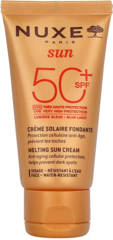 Nuxe Sun Melting Cream High Protection Zonnecrème SPF50 - Zonnebrand - 50 ml