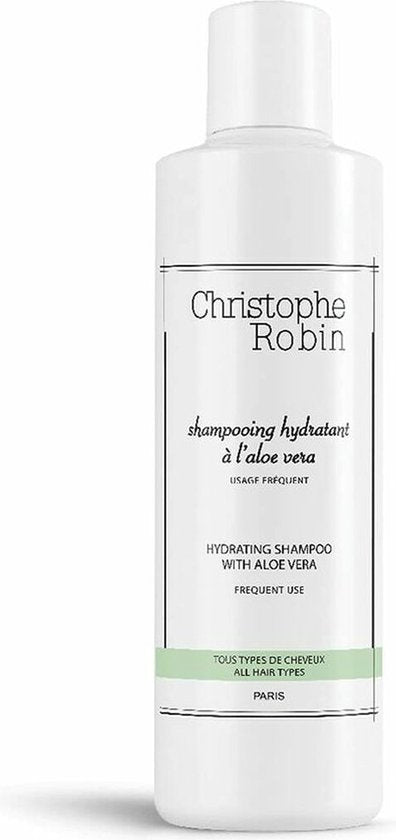 Vochtinbrengende Shampoo Christophe Robin Aloë Vera (250 ml)